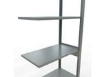 SCHULTE Lagertechnik - Stecksystem Anbauregal - 2500x 750x400 mm, Typ 150 kg
