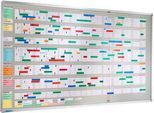Streifen Stecktafel Visiplan, 940x2000 mm, 52 Schienen