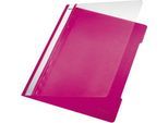 LEITZ® Schnellhefter 4191, DIN A4, PVC, 25 Stück, fuchsia