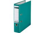 LEITZ® Ordner 1010, DIN A4, Rückenbreite 80 mm, türkis
