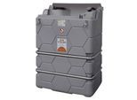 Altöltank CEMO CUBE Indoor, integrierte Auffangwanne, 1000 l, Einfülltrichter, Füllstandsanzeiger, B 1200 x T 800 x H 1740 mm