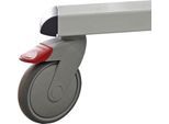 Rollen-Set TRESTON LCS 100, 4 Lenkrollen, Tragkraft 200 kg, ESD-Ausführung