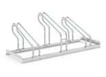 Bügelparker WSM, 1-seitig, für Reifen bis B 55 mm, B 1050 x T 538 x H 415 mm, Stahl feuerverzinkt, 3 Einstellplätze, zerlegt