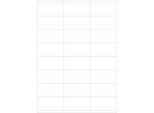 Schäfer Shop Select Universal-Etiketten, 70,0 x 36,0 mm, Permanentkleber, 2400 Stück