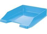 Ablagekorb HAN Klassik, für Format A4/C4, mit Beschriftungsfeld, stapelbar, B 255 x T 348 x H 65 mm, Kunststoff, hellblau, 10 Stück