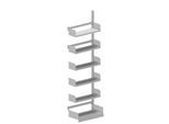 Variabo Freiarmregal, Anbaufeld, einseitig, 250 mm Fachbodentiefe, 750 x 2500 mm