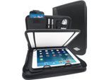 WEDO Tablet-Organizer ELEGANCE, DIN A5, Kunstleder/Nylon, mit Schreibblock, schwarz