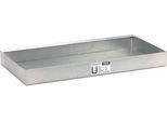 Kleingebindewanne CEMO R30, Stahl, 30 l Auffangvolumen, L 900 x B 445 x H 90 mm