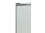 Schäfer Shop Select Schiebetürenschrank, mit 5 Einlegeböden, B 1200 x T 400 x H 1950 mm, Stahl, lichtgrau