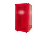 Gasflaschencontainer BAUER GFC-B M0, B 1090 x T1185 x H 2205, für 9 Gasflaschen, feuerbeständig, abschließbar, rot