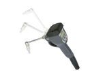 Ölabgabepistole K500 für CEMO Schmierstoffpumpen, elektronischer Zähler, Anschluss mit Drehgelenk ½" IG, 1-30 l/min, Mengenvoreinstellung