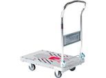 Plattformwagen RuXXac Dandy, bis 180 kg, 2 Lenk- und 2 Bockrollen, inkl. Spannfix-Gummi, mit Bremsen, Polypropylen
