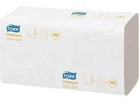 Tork® Handtuch Premium Interfold 100297, 2-lagig, extra weich, bedruckt, mit Prägung, Karton mit 21 Pack á 100 Stück (2100 Tücher), weiß