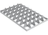 Fachwerkeinsatz FW 1193-1 unten, PE-HD, grau