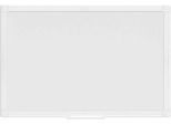MAUL Whiteboard MAULprimo, im Hoch-/Querformat nutzbar, magnethaftend, Ablageschale, H 300 x B 450 mm, Stahlblech kunststoffbeschichtet, weiß
