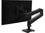 Monitorarm Ergotron LX Pro, für 1 Display bis 34″, neig-/schwenkbar, höhenverstellbar, Tischhalterung, VESA, Metall, schwarz