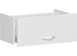 Hängeregistraturauszug PALENQUE, B 800 x T 400 x H 384 mm, lichtgrau
