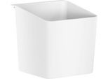 tesa® Küchen-Kräutertopf, weiß, selbstklebend, inklusive Adapter & Klebeapplikator, L 13,5 x B 14,5 x H 13,5 cm
