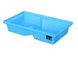 Bauer PE-Auffangwanne Typ KWP-P 60, für Paletten, Lagerung von Kleingebinden, 60 l