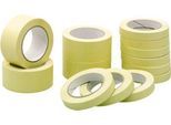 Kreppband, ideal für Malerarbeiten, Papier, L 50 m x B 19 mm, 16 Rollen
