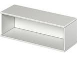 Schäfer Shop Genius Aufsatzregal TETRIS WOOD, 1 OH, B 1200, lichtgrau