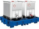 IBC/KTC Station, aus Polyethylen, unterfahrbar, mit Abfüllbereich