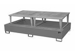 Auffangwanne AWA 1000-2, grau RAL 7005