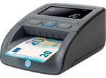 Geldscheinprüfer Safescan® 155-S, zentralbankgetestet, 6 Währungen, 7 Sicherheitsmerkmale, Additionsfunktion, 3,8″ LC-Display, USB/MicroSD, inkl. Akku