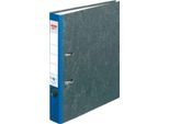 Ordner herlitz maX.file nature, DIN A4, Rückenschild geklebt, Hartpappe, Rückenbreite 50 mm, blau, 1 Stück
