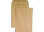 Versandtaschen Eurokuvert, B4, ohne Fenster, selbstklebend, 250 Stück, Papier, braun