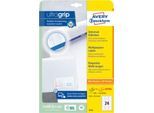 AVERY Zweckform Universal-Etiketten 6172, ultragrip, 64,6 x 33,8 mm, 600 + 120 Stück