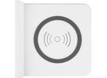 Wireless Charger Good Connections, Qi-fähig, Leistung 15 W, für USB-Desktop-Schnellladestation mit 110 W, Anschluss an rechter Seite, weiß
