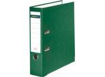 Schäfer Shop Select Ordner, DIN A4, Rückenbreite 80 mm, Polypropylen und Recyclingpapier, grün