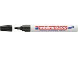 edding 8300 industry permanent marker, schwarz, 10 Stück