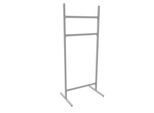 Variabo Leerregal, Grundfeld, doppelseitig, L 1000 x H 2500 mm