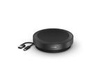 Bluetooth Freisprecheinrichtung Jabra SPEAK2 75, tragbar, bis 4 Teilnehmer, bis 30 m, bis 32 h, 4 Mikrofone, USB-A/USB-C, optimiert für Microsoft Teams, dunkelgrau