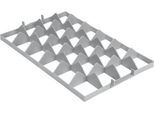 Fachwerkeinsatz FW 1192-2 oben, PE-HD, grau