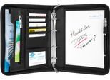 WEDO Konferenzmappe Elegance, DIN A5, Kunstleder/Nylon, schwarz