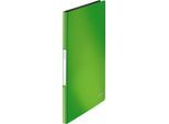 LEITZ Sichtbuch Solid, für DIN A4, 20 Hüllen, hellgrün