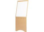 Flipchart Rocada RD-60 ECO, recycelbar, integrierter Griff, B 650 x H 950 mm, braun