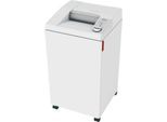 IDEAL Aktenvernichter 2604, Streifenschnitt 4 mm, P-2, 100 l, 26-28 Blatt Schnittleistung, mit Lenkrollen, weiß