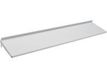 ESD-Stahlboden Treston M 1500, für TED-Arbeitstisch, bis 50 kg, neigbar, B 1490 x T 300 mm, epoxidpulverbeschichteter Stahl, lichtgrau