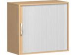 Querrollladenschrank PALENQUE, 2 OH, B 800 x T 400 x H 752 mm, Buche