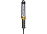 Brennenstuhl WL 550 LED-Werkstatt-Leuchte, 3 Schaltstufen, 12 SMD-LEDs, kabelgebunden, 5 m Kabel, IP65, 570 lm, 6500 K, L 40 x B 120 x H 340 mm, orange/schwarz