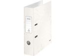 LEITZ® Ordner WOW 1005, DIN A4, Rückenbreite 80 mm, weiß