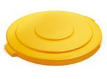 Deckel für Brute-Container 121 l, Ø 565 mm, rund, gelb