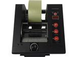 Klebebandabroller H700, automatisch, für Rollen mit Ø 300 x B 8-80 mm, 150 mm/s, Stahl, schwarz