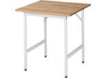 RAU Arbeitstisch, Buche-Platte, 750 x 1000 x 800-850 mm