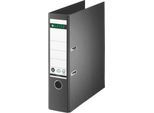LEITZ® Ordner 1007/1008, DIN A4, Rückenbreite 80 mm, einzeln, schwarz