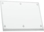 Plakattasche Durable, A4 Hoch- & Querformat, 2-seitig, für bis zu 2 Blatt, selbstklebend, wasserdicht, B 247 x T 0,6 x H 325 mm, transparent, 5 Stück